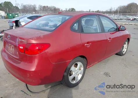 2008 Hyundai Elantra Gls/Se from USA, damaged, VIN KMHDU46D78U467830